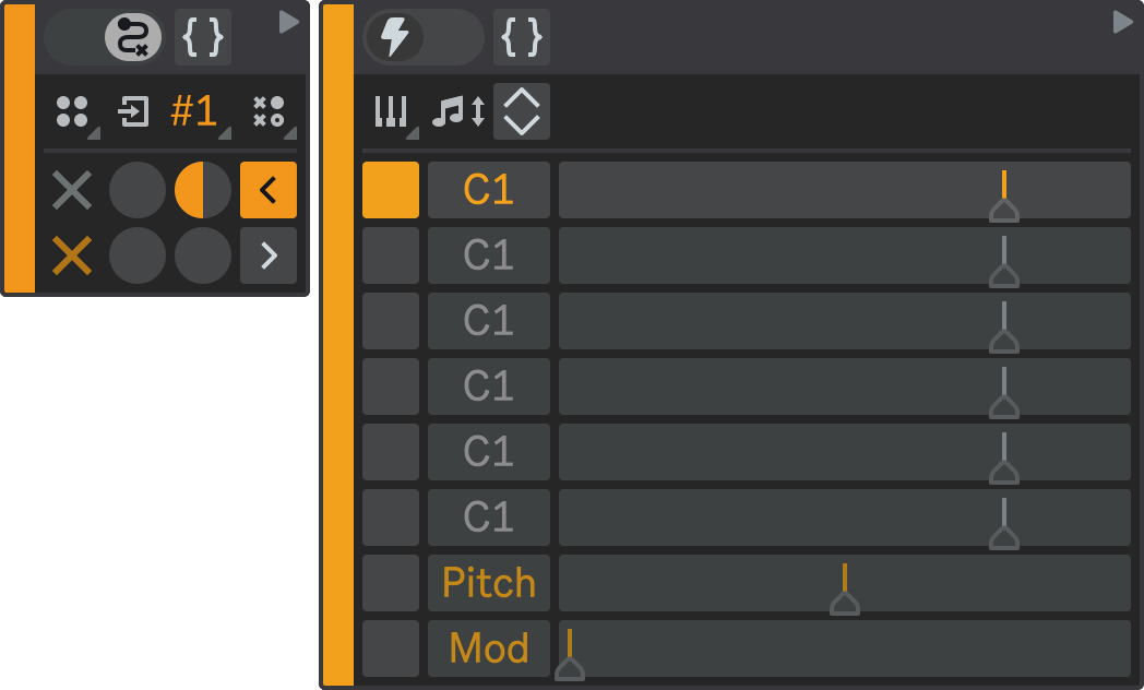 State 1 configuration expanded